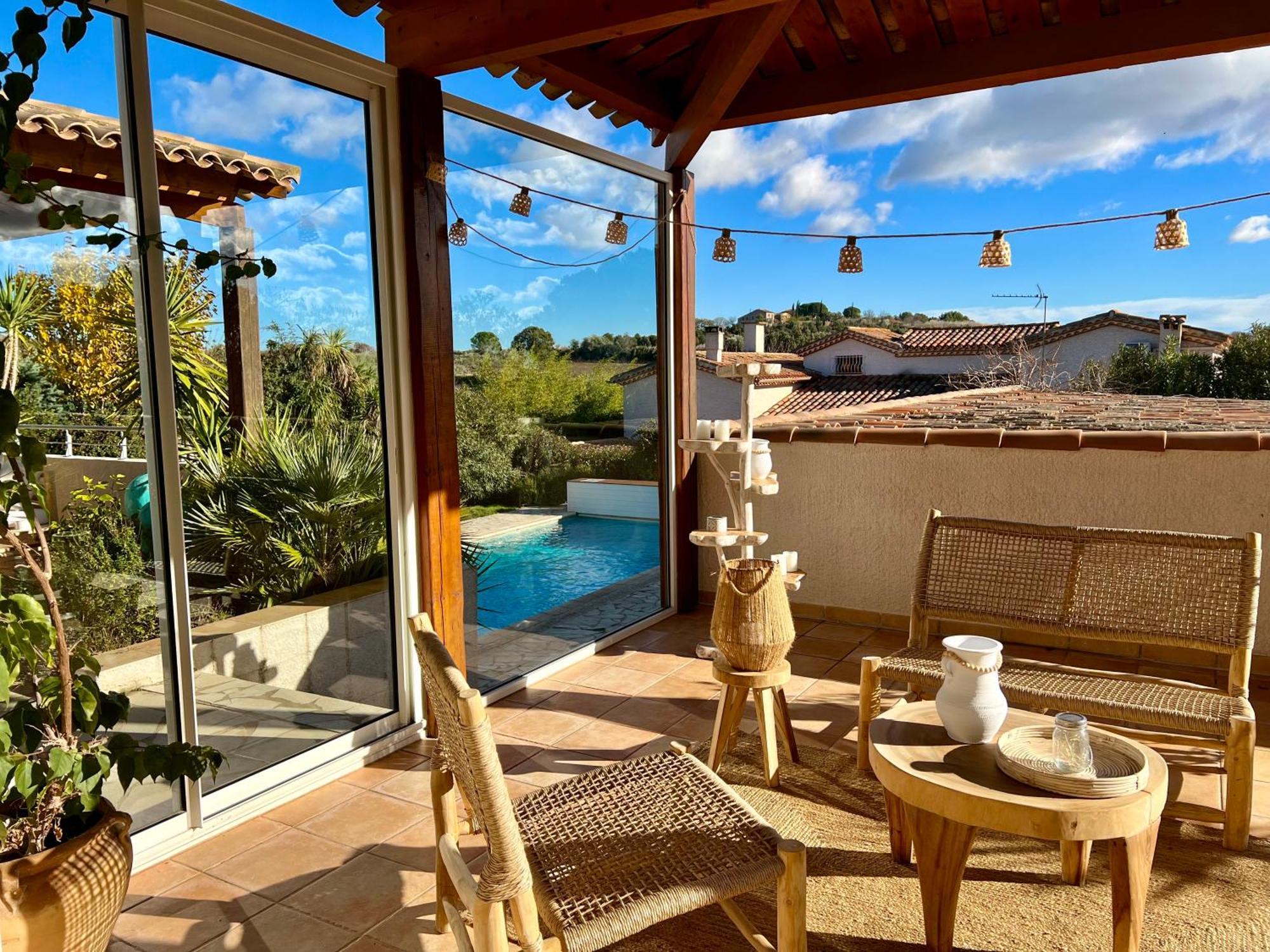 Au Bonheur Dezange Pézenas Exterior foto